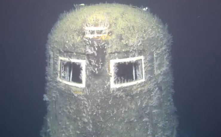 Noruega descubre que un antiguo submarino nuclear en el fondo del mar