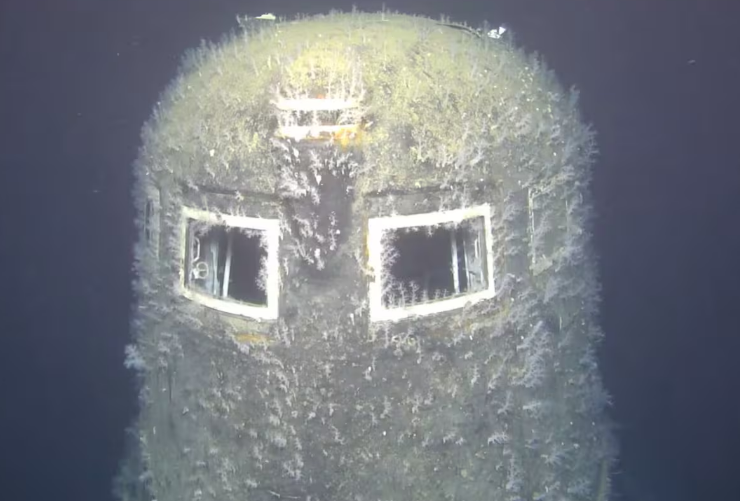Noruega descubre que un antiguo submarino nuclear en el fondo del mar