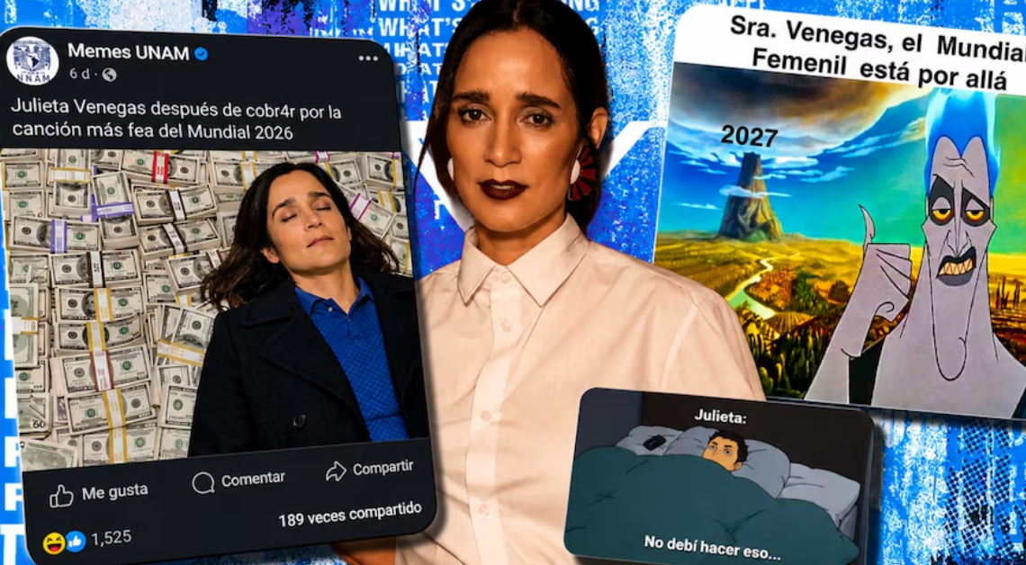 Julieta Venegas en el ojo del huracán por "La Niña Futbolista"