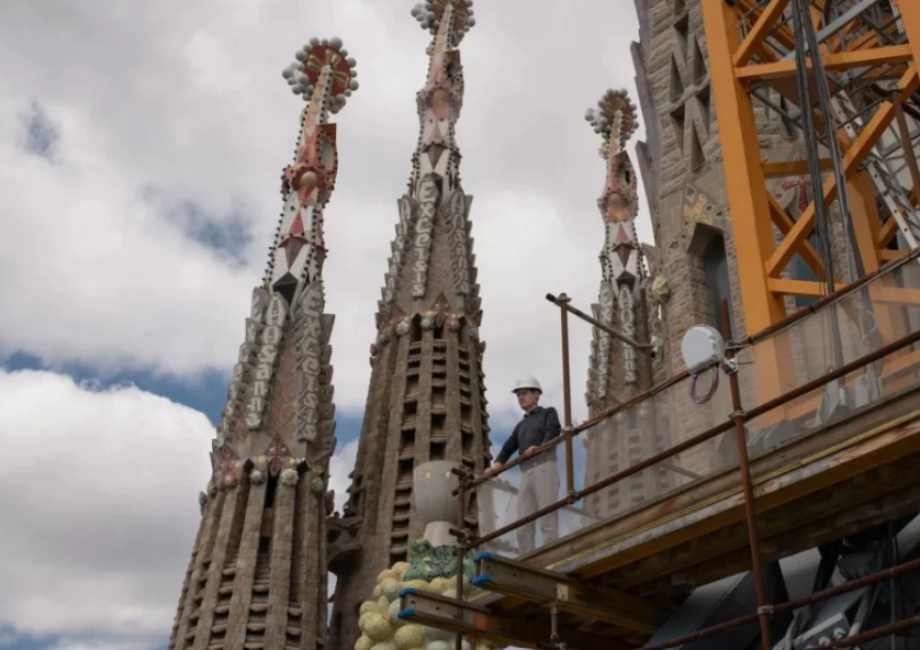 La Sagrada Familia se acerca a su fin con la Torre de Jesucristo