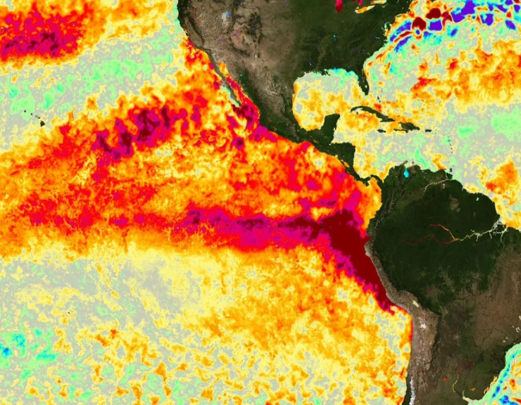 El fenómeno de "El Niño" empeora adelantando el calentamiento del océano