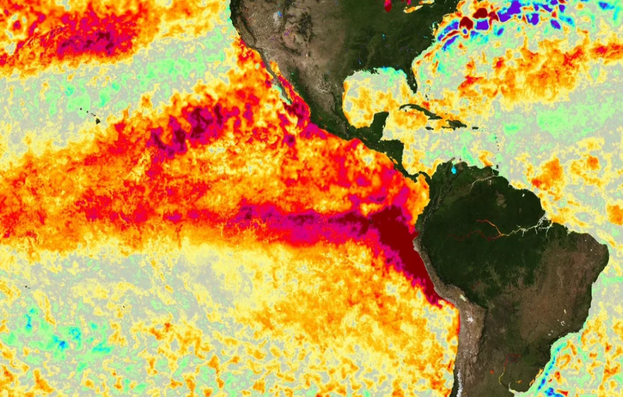 El fenómeno de "El Niño" empeora adelantando el calentamiento del océano