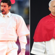 El papa León se encuentra con Bad Bunny en España