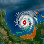 El ciclón “Arthur” sorprende a Campeche y activa medidas de prevención