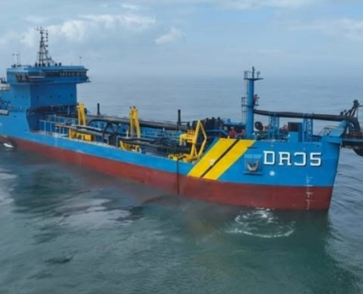 Renacer del dragado lleva 13% en Campeche