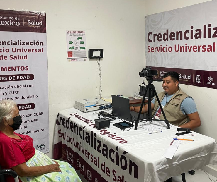 En Campeche continúan los registros a la credencial del Servicio Universal de Salud