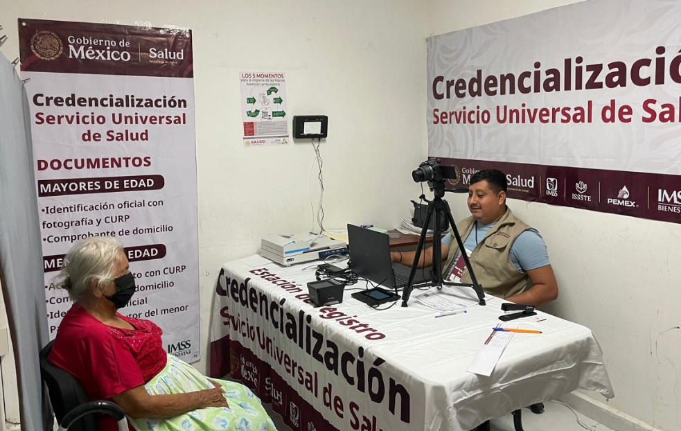 En Campeche continúan los registros a la credencial del Servicio Universal de Salud