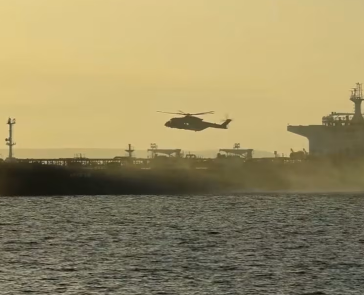 Reino Unido intercepta petrolero de la “flota fantasma” rusa