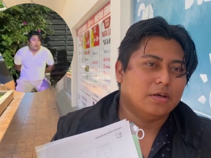 Reportero presenta queja por agresión policial en Campeche