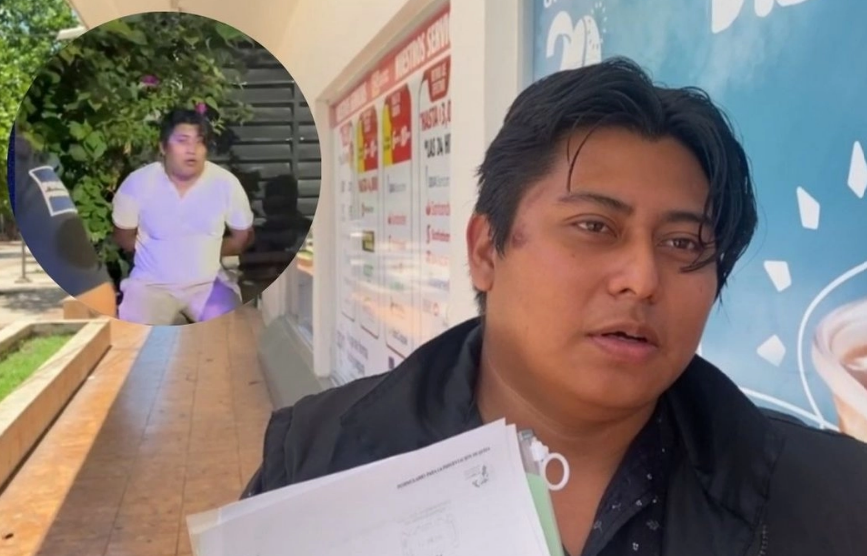 Reportero presenta queja por agresión policial en Campeche