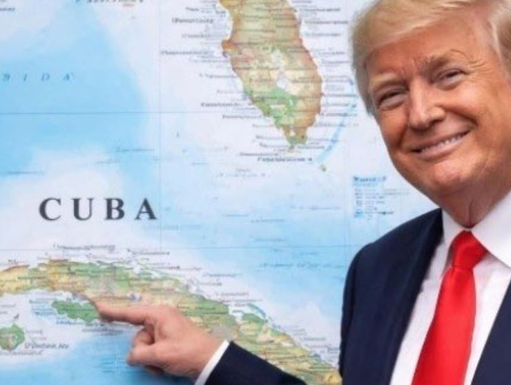 Trump dice que una operación militar en Cuba sería como "Un juego de niños"