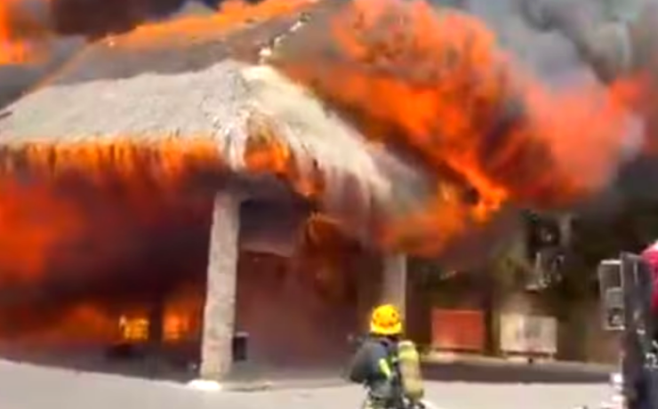 Incendio en un hotel all inclusive de Republica Dominicana