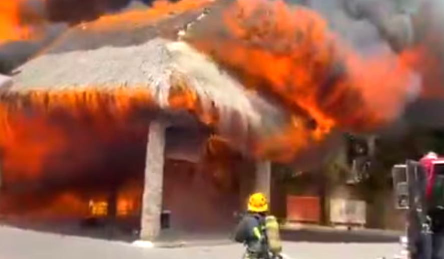 Incendio en un hotel all inclusive de Republica Dominicana