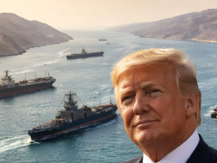 Trump descarta cobrar peaje en Estrecho de Ormuz