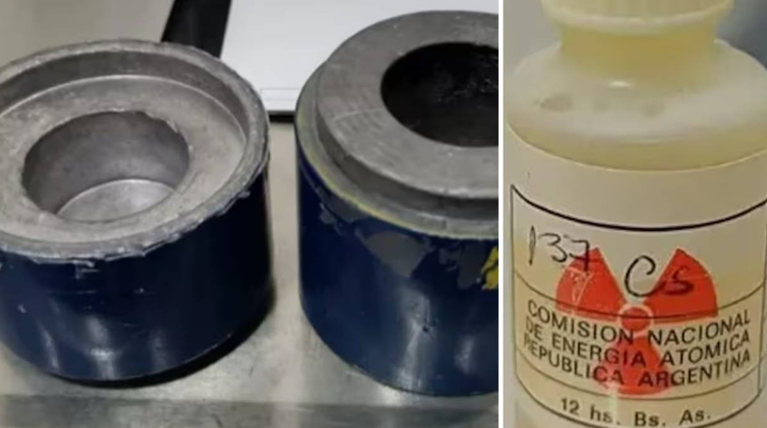 Desaparece una cápsula con cesio-137 en Argentina