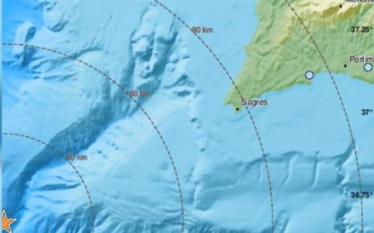 Sismos sacuden el sur de Portugal