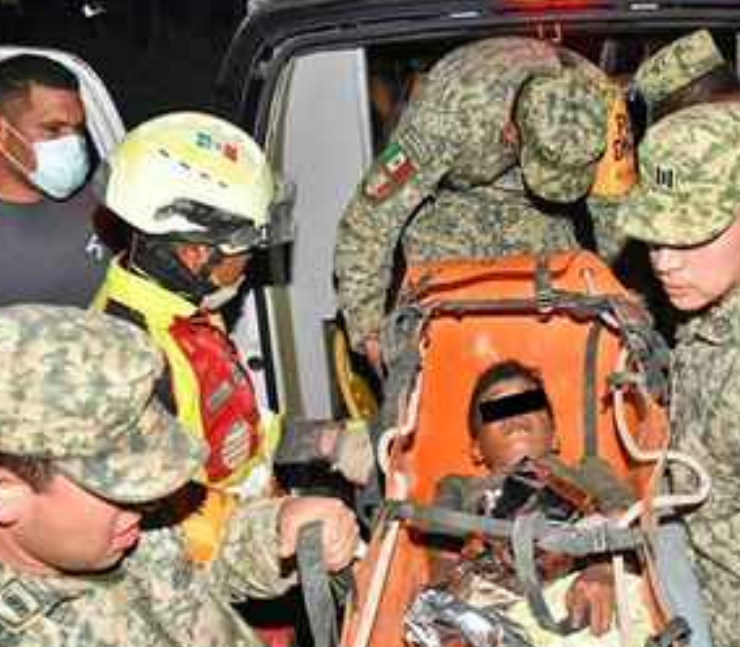 Ejército Mexicano rescata a un niño de nueve años en Venezuela