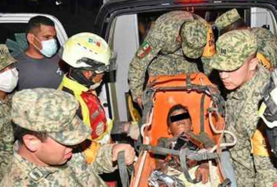 Ejército Mexicano rescata a un niño de nueve años en Venezuela