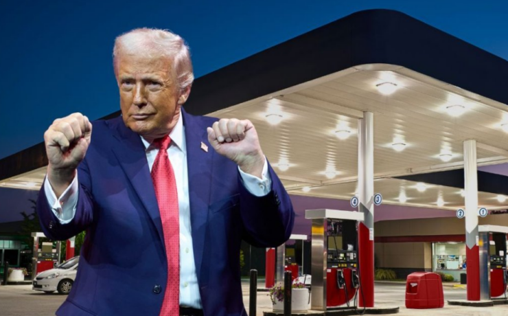 Trump insta a las gasolineras a bajar los precios