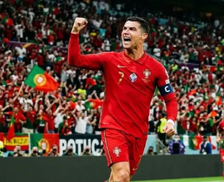 Cristiano Ronaldo también hizo historia al marcar en seis Mundiales consecutivos