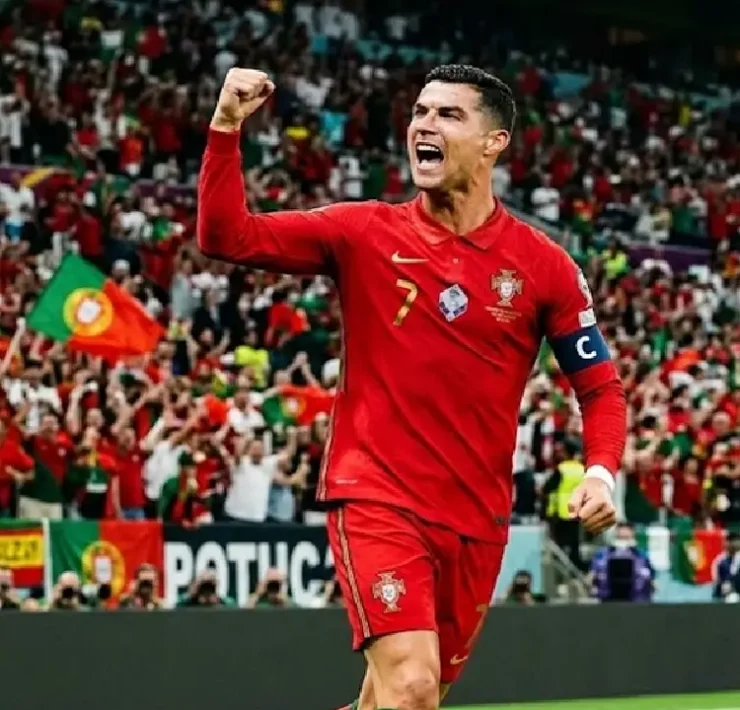 Cristiano Ronaldo también hizo historia al marcar en seis Mundiales consecutivos
