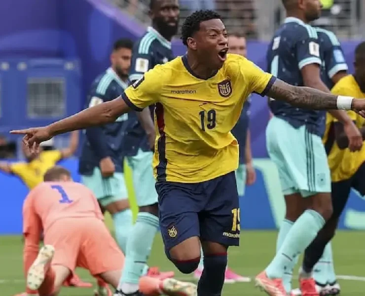 Ecuador logró la hazaña ante Alemania con una remontada inolvidable