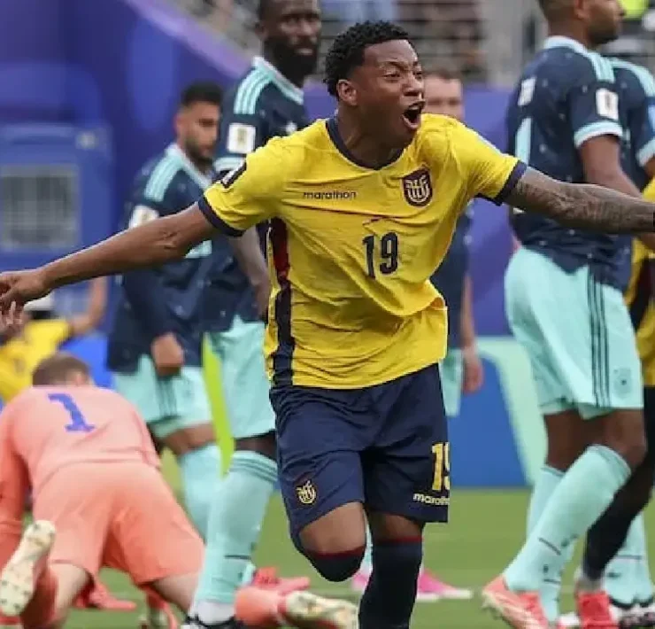 Ecuador logró la hazaña ante Alemania con una remontada inolvidable