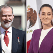 Felipe VI y Claudia Sheinbaum