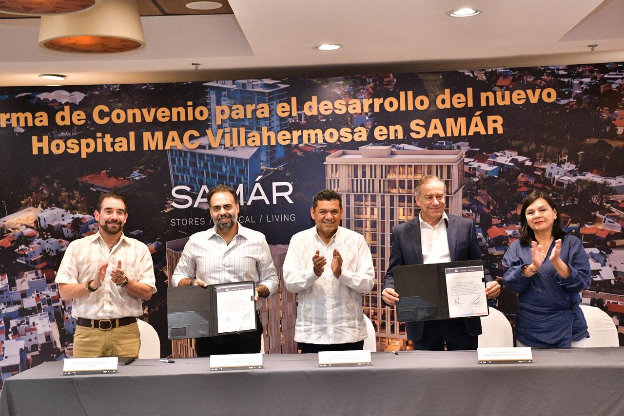 Formalizan proyecto hospitalario