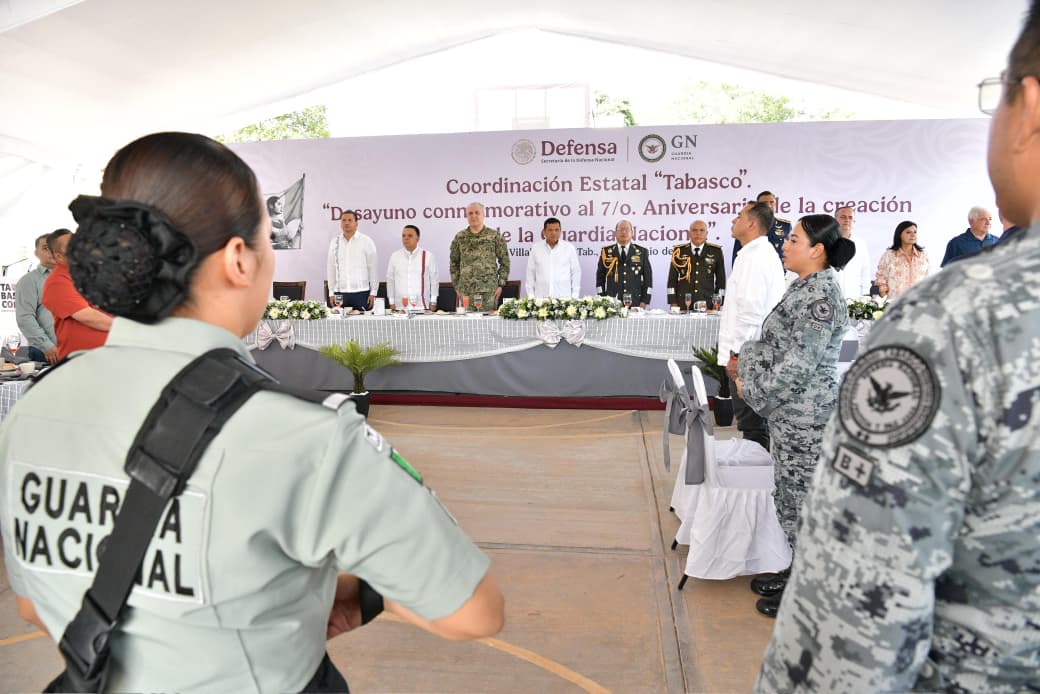 Guardia Nacional en Tabasco
