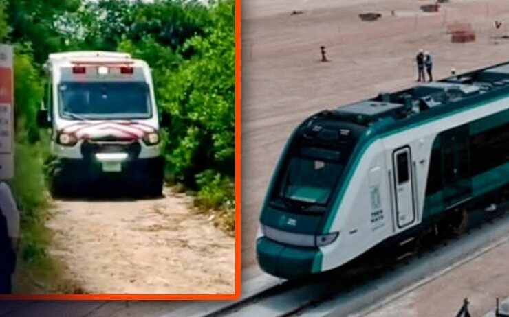 Hospitalizado: Hombre lesionado en tramo ferroviario Umán-Teya tras incidente