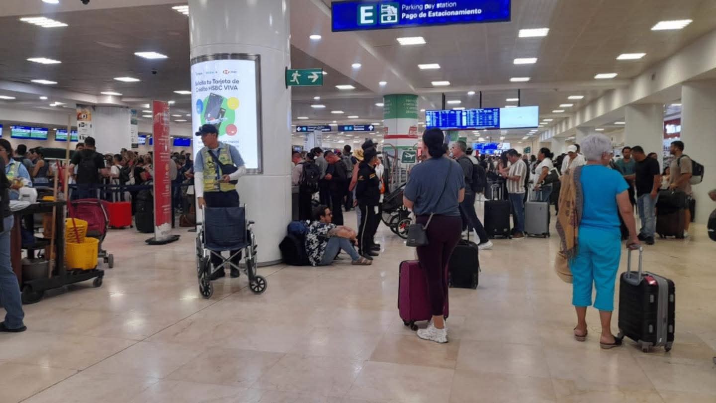 Impacto aéreo Cancún crece con 494 operaciones este sábado