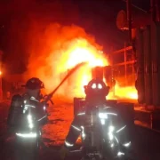 Incendio en subestación de CFE provocó intervención inmediata