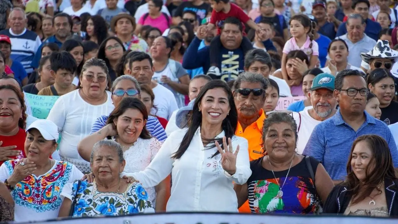Marybel Villegas en antesala para la gubernatura de Quintana Roo