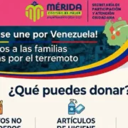 Mérida se solidariza con Venezuela con un centro de acopio para ayudar a los damnificados