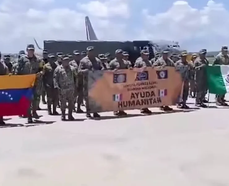 México envía contingente de rescate para fortalecer las labores de emergencia