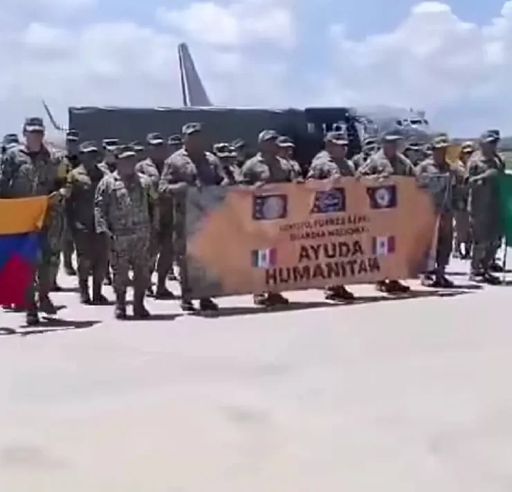 México envía contingente de rescate para fortalecer las labores de emergencia
