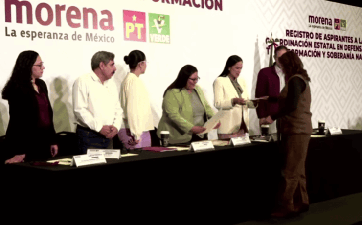 Morena registra a aspirantes para coordinar la transformación en Michoacán