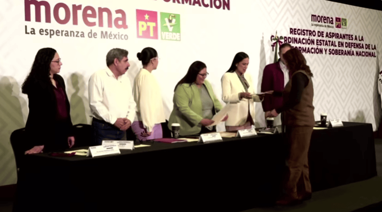 Morena registra a aspirantes para coordinar la transformación en Michoacán