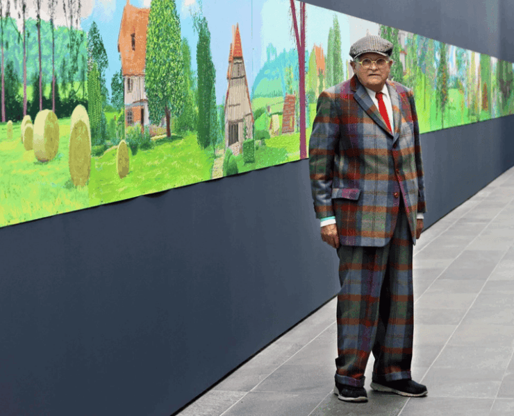 Muere David Hockney