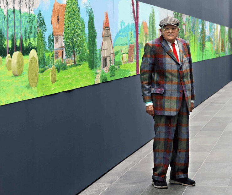 Muere David Hockney