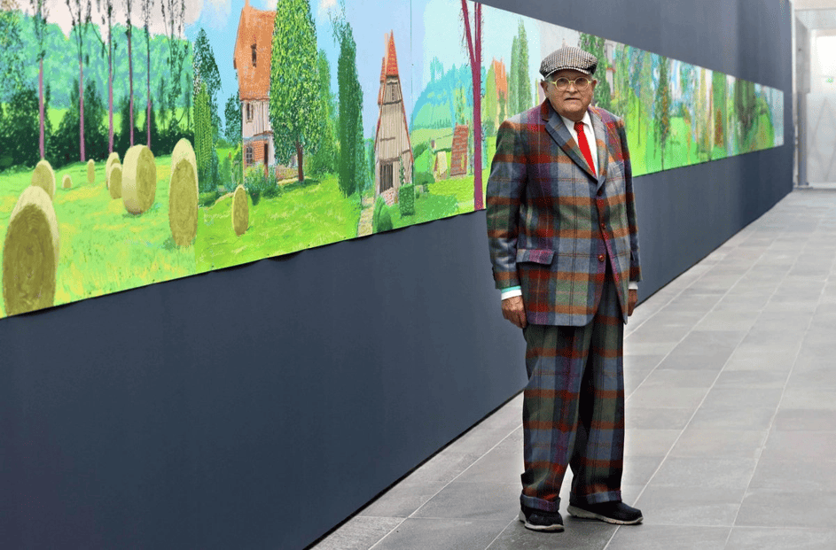 Muere David Hockney