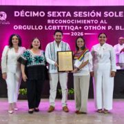 Othón P. Blanco celebra el Orgullo LGBTTTIQA+ con emotivo reconocimiento