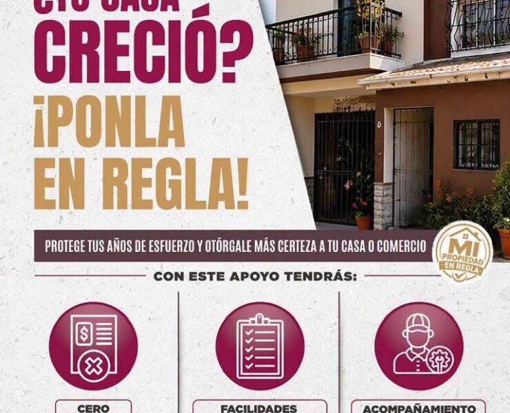 Regulariza tu construcción y protege tu patrimonio con este programa