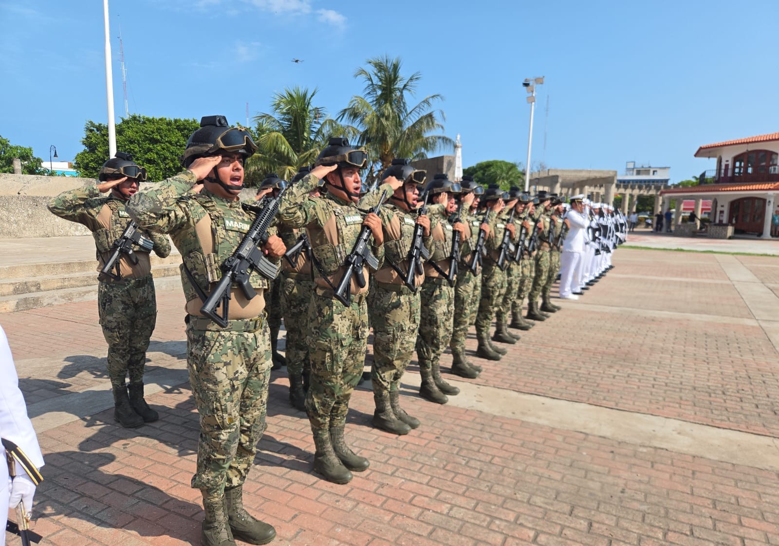 Conmemoran en Centla el LXXXIV Aniversario del Día de la Marina Nacional
