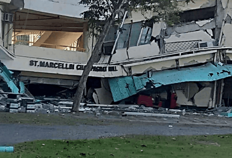 Terremoto de magnitud 7 8 golpea a Filipinas