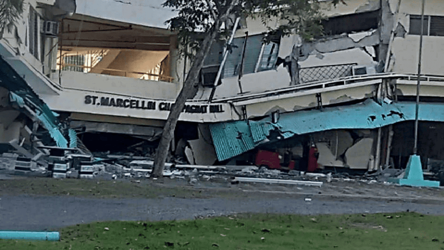 Terremoto de magnitud 7 8 golpea a Filipinas