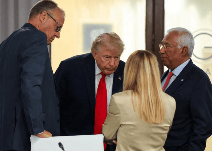 Trump y Meloni