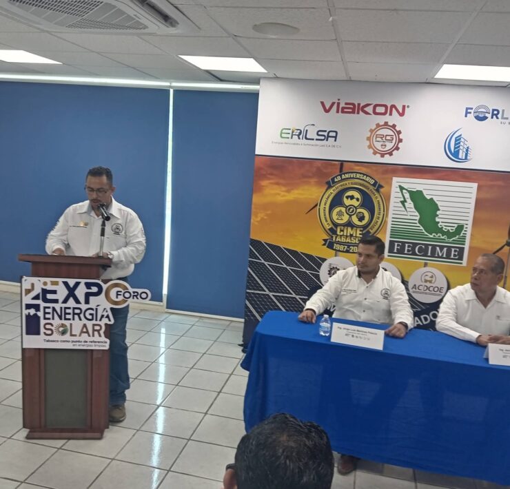Villahermosa será sede de la Segunda Expo Foro Energía Solar 2027