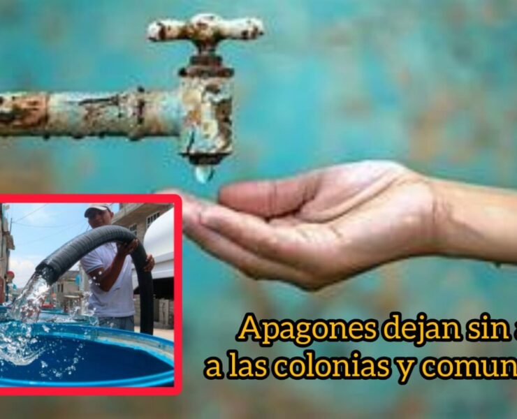 Apagones provocan escasez de Agua en José María Morelos